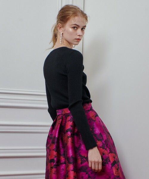 allureville / アルアバイル ニット・セーター | 【LOULOU WILLOUGHBY】LAME RIBプルオーバー | 詳細17