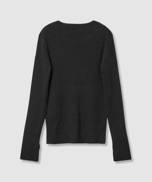 allureville / アルアバイル ニット・セーター | 【LOULOU WILLOUGHBY】LAME RIBプルオーバー | 詳細20