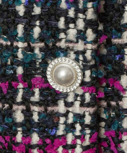 allureville / アルアバイル ステンカラーコート | 【LOULOU WILLOUGHBY】CLARENSONツイードコート | 詳細12