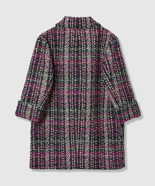 allureville / アルアバイル ステンカラーコート | 【LOULOU WILLOUGHBY】CLARENSONツイードコート | 詳細8