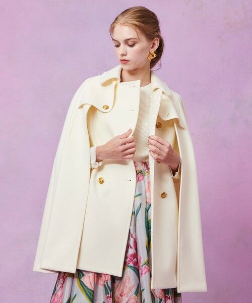 allureville / アルアバイル ダッフルコート | 【LOULOU WILLOUGHBY】シャルムビーバーケープコート | 詳細2