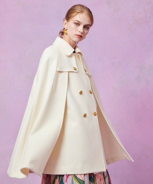 allureville / アルアバイル ダッフルコート | 【LOULOU WILLOUGHBY】シャルムビーバーケープコート | 詳細3
