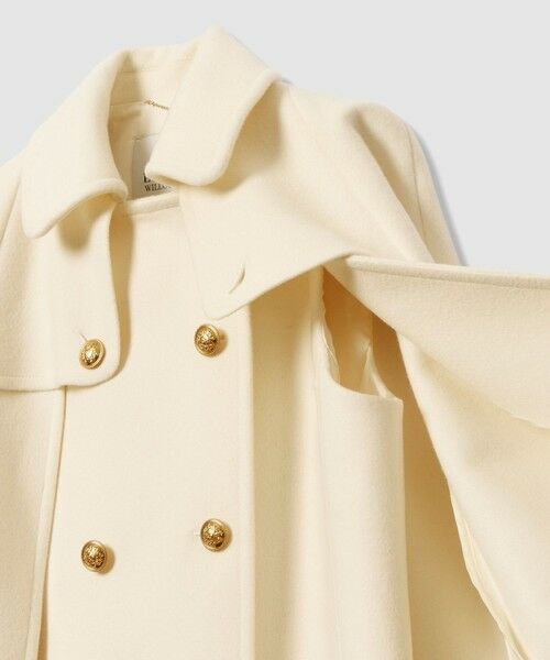allureville / アルアバイル ダッフルコート | 【LOULOU WILLOUGHBY】シャルムビーバーケープコート | 詳細9