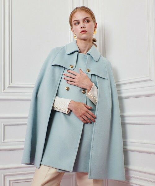 allureville / アルアバイル ダッフルコート | 【LOULOU WILLOUGHBY】シャルムビーバーケープコート | 詳細16