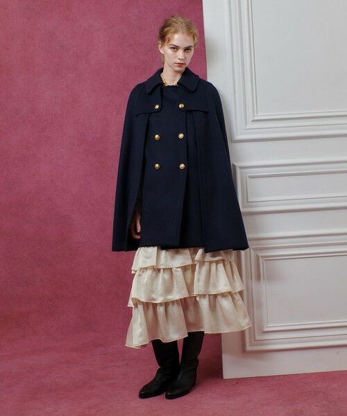 allureville / アルアバイル ダッフルコート | 【LOULOU WILLOUGHBY】シャルムビーバーケープコート | 詳細26