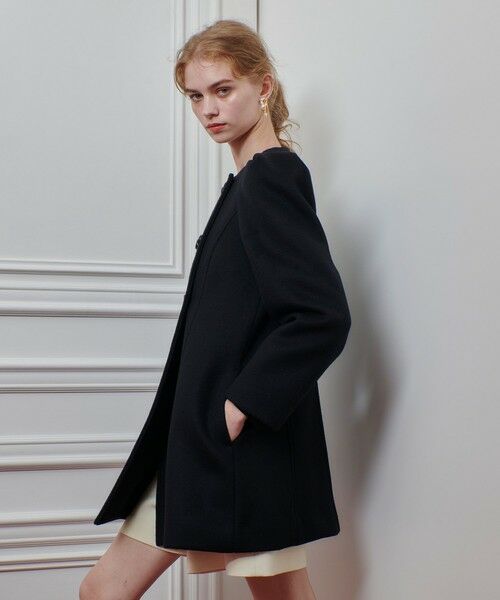 allureville / アルアバイル ダッフルコート | 【LOULOU WILLOUGHBY】シャルムビーバーパワショルコート | 詳細5