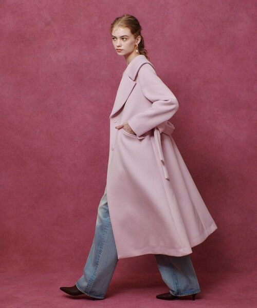 allureville / アルアバイル ダッフルコート | 【LOULOU WILLOUGHBY】ショートビーバーテーラーコート | 詳細1