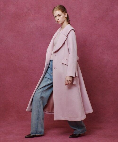 allureville / アルアバイル ダッフルコート | 【LOULOU WILLOUGHBY】ショートビーバーテーラーコート | 詳細2