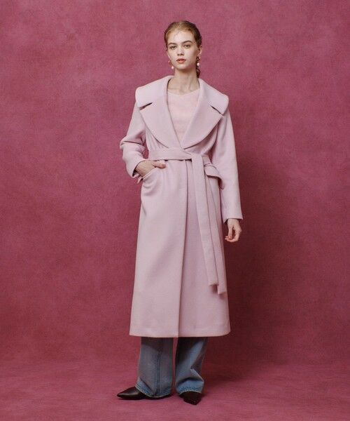 allureville / アルアバイル ダッフルコート | 【LOULOU WILLOUGHBY】ショートビーバーテーラーコート | 詳細5