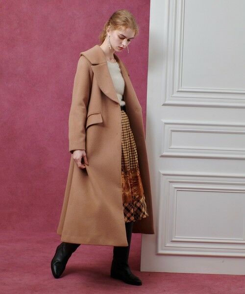 allureville / アルアバイル ダッフルコート | 【LOULOU WILLOUGHBY】ショートビーバーテーラーコート | 詳細11