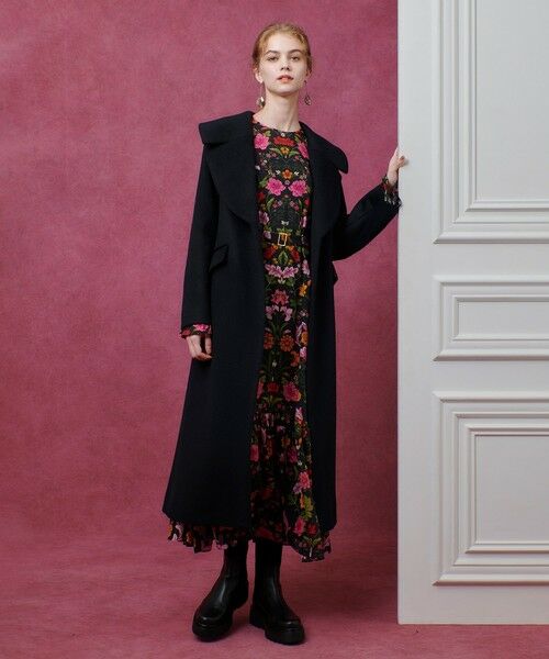 allureville / アルアバイル ダッフルコート | 【LOULOU WILLOUGHBY】ショートビーバーテーラーコート | 詳細19