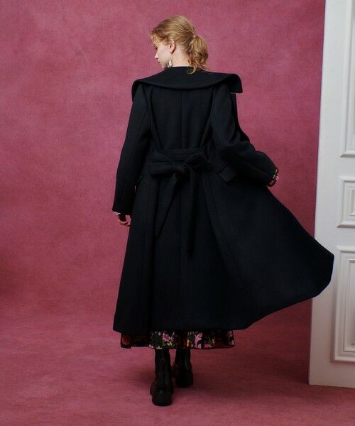 allureville / アルアバイル ダッフルコート | 【LOULOU WILLOUGHBY】ショートビーバーテーラーコート | 詳細21