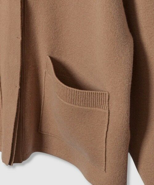 allureville / アルアバイル ダッフルコート | 【LOULOU WILLOUGHBY】ファー衿ニットショートコート | 詳細12