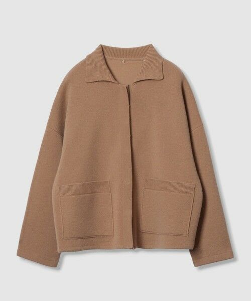 allureville / アルアバイル ダッフルコート | 【LOULOU WILLOUGHBY】ファー衿ニットショートコート | 詳細8