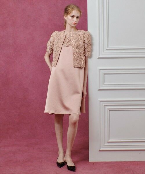 allureville / アルアバイル ブルゾン | 【LOULOU WILLOUGHBY】チュールローズブルゾン | 詳細6