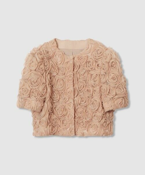 allureville / アルアバイル ブルゾン | 【LOULOU WILLOUGHBY】チュールローズブルゾン | 詳細8