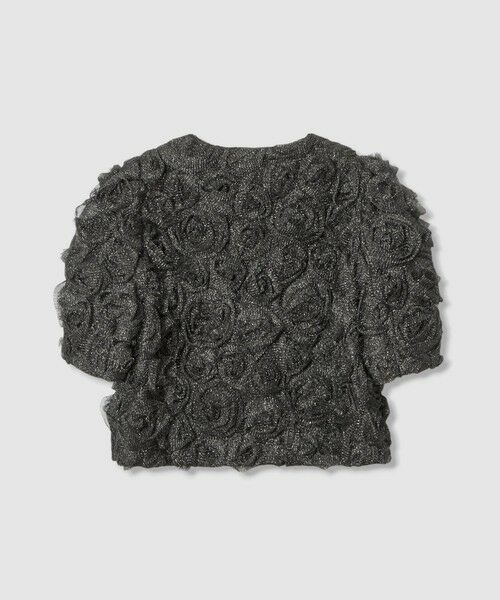 allureville / アルアバイル ブルゾン | 【LOULOU WILLOUGHBY】チュールローズブルゾン | 詳細16