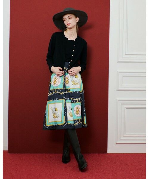 allureville / アルアバイル ハット | 【LOULOU WILLOUGHBY】フェルトチェーンツバヒロハット | 詳細3