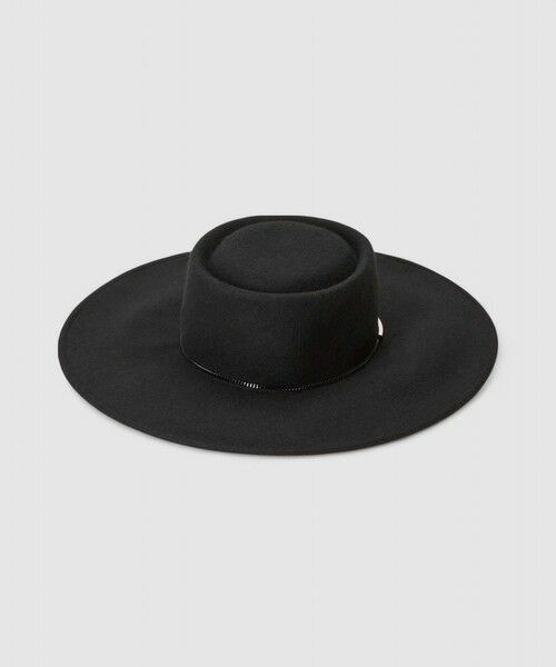 allureville / アルアバイル ハット | 【LOULOU WILLOUGHBY】フェルトチェーンツバヒロハット | 詳細9