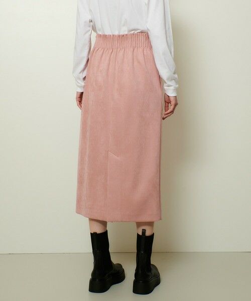 allureville / アルアバイル ミニ・ひざ丈スカート | フェイクスエードスカート | 詳細1