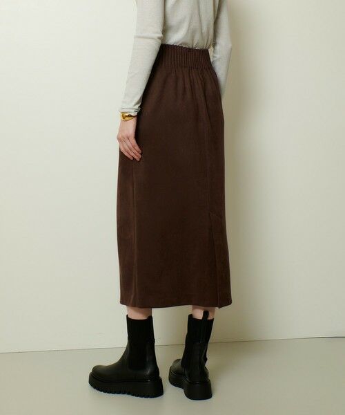 allureville / アルアバイル ミニ・ひざ丈スカート | フェイクスエードスカート | 詳細5