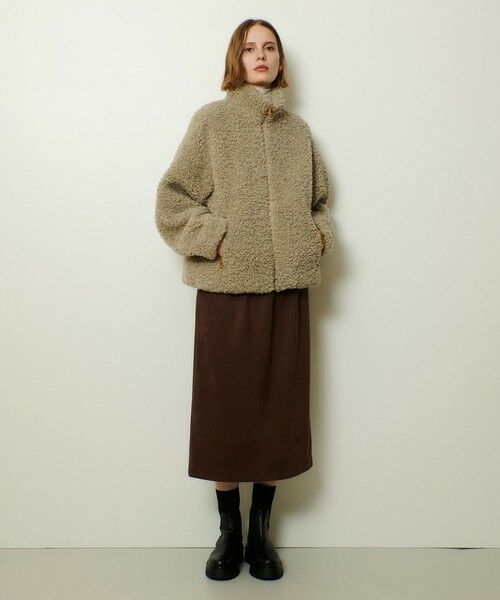 allureville / アルアバイル ミニ・ひざ丈スカート | フェイクスエードスカート | 詳細6