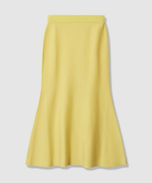 allureville / アルアバイル ミニ・ひざ丈スカート | ウール混Ｗフェイスナローマーメイドスカート | 詳細7