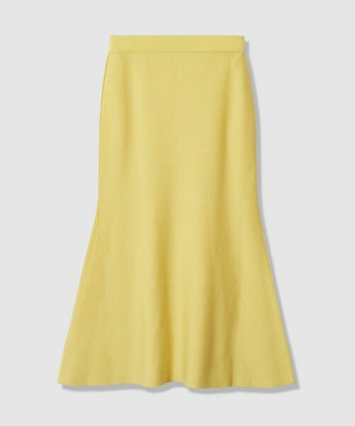 allureville / アルアバイル ミニ・ひざ丈スカート | ウール混Ｗフェイスナローマーメイドスカート | 詳細8