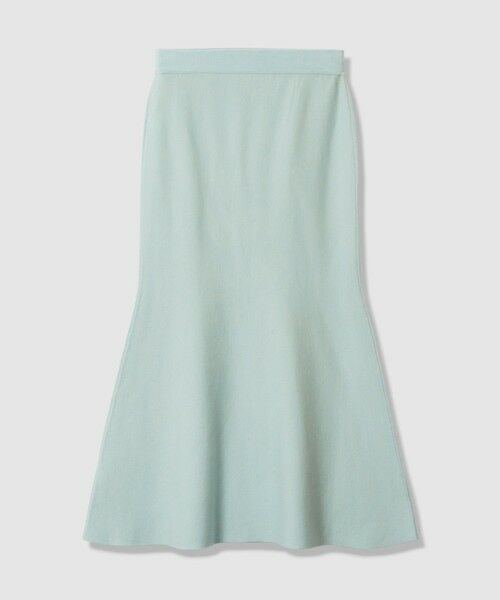 allureville / アルアバイル ミニ・ひざ丈スカート | ウール混Ｗフェイスナローマーメイドスカート | 詳細20