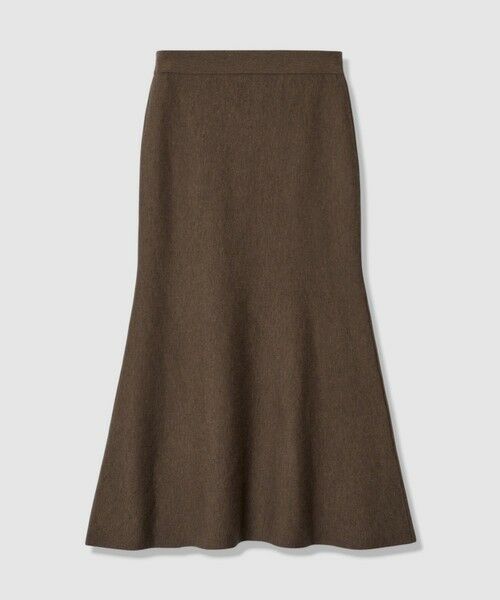 allureville / アルアバイル ミニ・ひざ丈スカート | ウール混Ｗフェイスナローマーメイドスカート | 詳細26