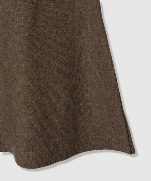 allureville / アルアバイル ミニ・ひざ丈スカート | ウール混Ｗフェイスナローマーメイドスカート | 詳細28