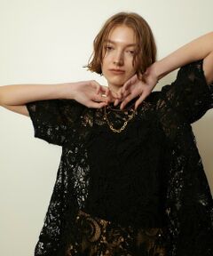 allureville / アルアバイル シャツ・ブラウス | コードレースブラウス