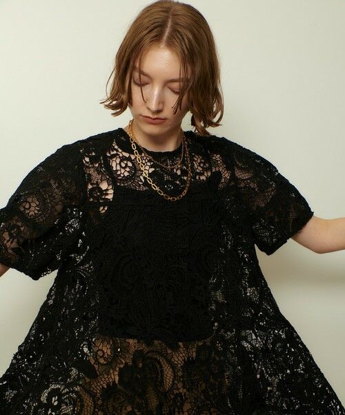 allureville / アルアバイル シャツ・ブラウス | コードレースブラウス | 詳細9