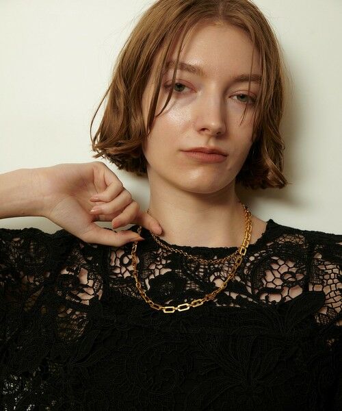 allureville / アルアバイル シャツ・ブラウス | コードレースブラウス | 詳細11