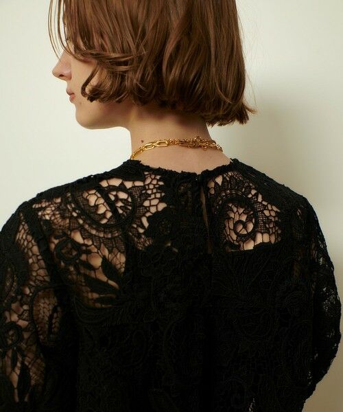 allureville / アルアバイル シャツ・ブラウス | コードレースブラウス | 詳細13