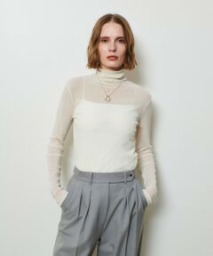 allureville / アルアバイル カットソー | フロッキーチュールタートル