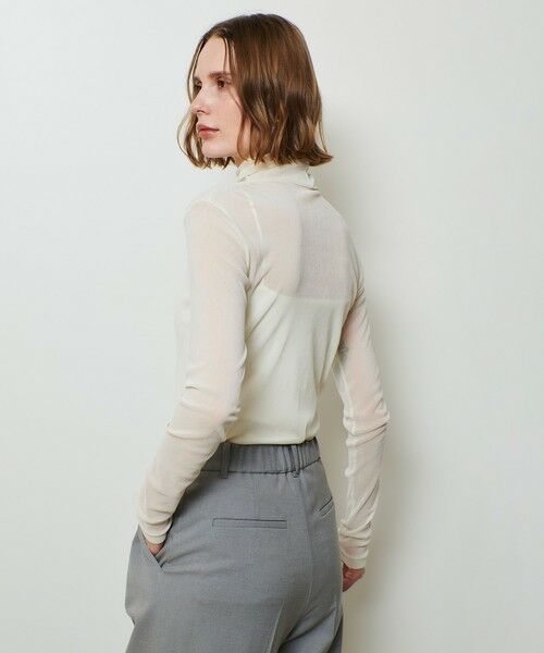 allureville / アルアバイル カットソー | フロッキーチュールタートル | 詳細3