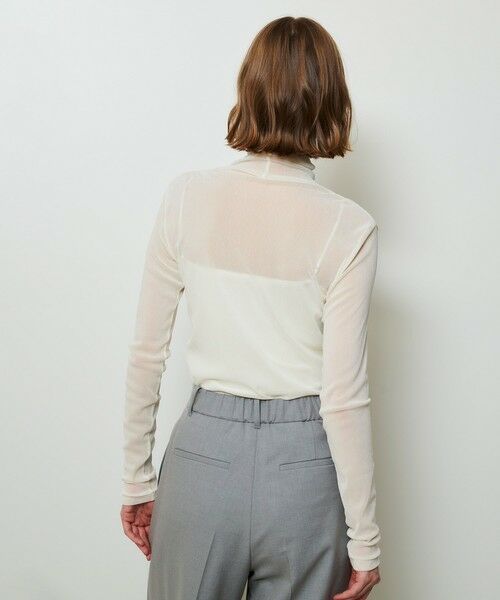 allureville / アルアバイル カットソー | フロッキーチュールタートル | 詳細4