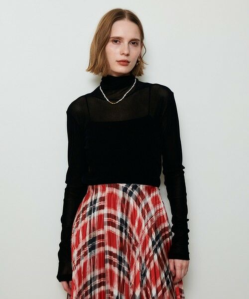 allureville / アルアバイル カットソー | フロッキーチュールタートル | 詳細13