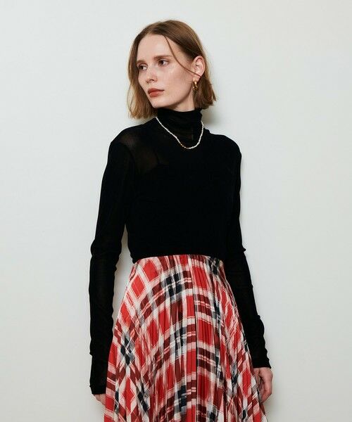 allureville / アルアバイル カットソー | フロッキーチュールタートル | 詳細14