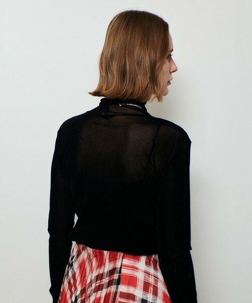 allureville / アルアバイル カットソー | フロッキーチュールタートル | 詳細15