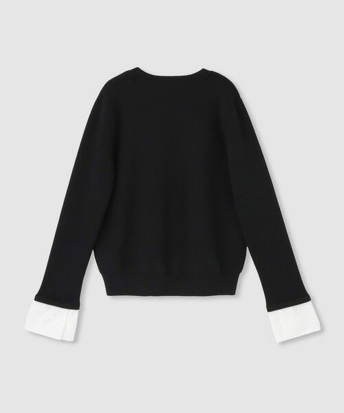 allureville / アルアバイル ニット・セーター | レースカフスドッキングプルオーバー | 詳細18