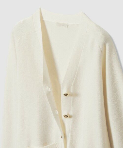 allureville / アルアバイル カーディガン・ボレロ | ウールスムースカーディガン | 詳細6