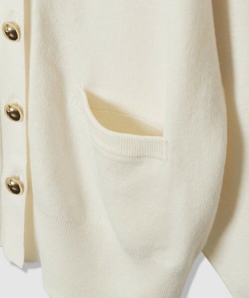 allureville / アルアバイル カーディガン・ボレロ | ウールスムースカーディガン | 詳細8