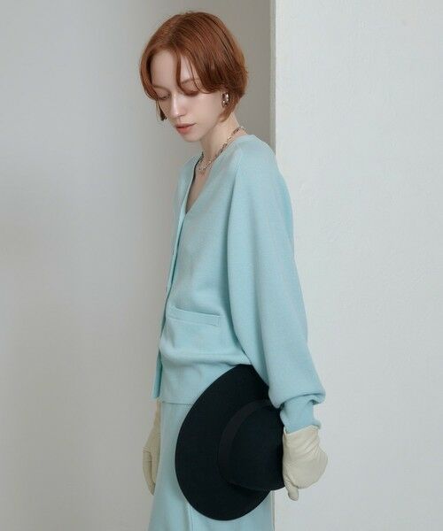 allureville / アルアバイル カーディガン・ボレロ | ウールスムースカーディガン | 詳細21