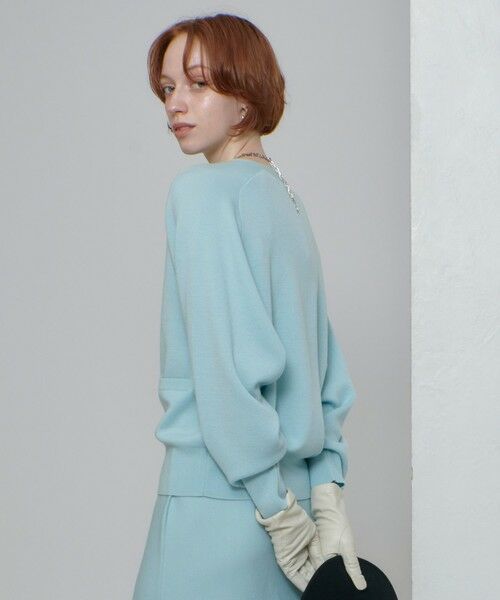 allureville / アルアバイル カーディガン・ボレロ | ウールスムースカーディガン | 詳細22