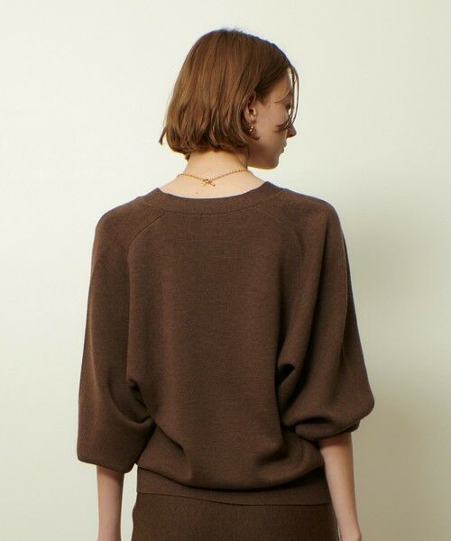 allureville / アルアバイル カーディガン・ボレロ | ウールスムースカーディガン | 詳細30