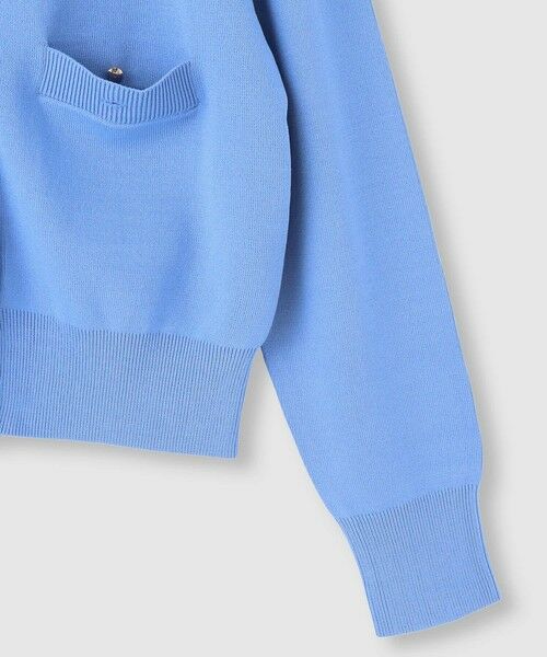 allureville / アルアバイル カーディガン・ボレロ | ◇ポケットクルーカーディガン | 詳細5