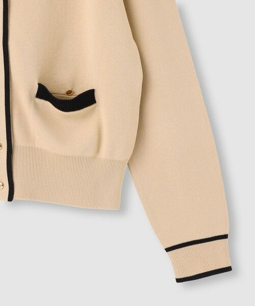 allureville / アルアバイル カーディガン・ボレロ | ◇ハイショクポケットクルーカーディガン | 詳細3