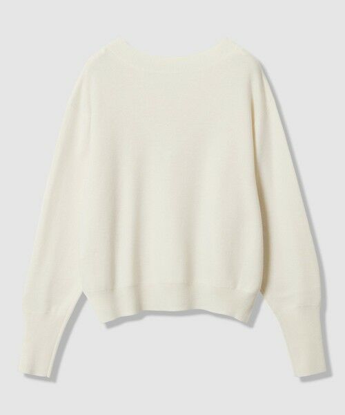 allureville / アルアバイル ニット・セーター | ウールスムース2WAYネックプルオーバー | 詳細1